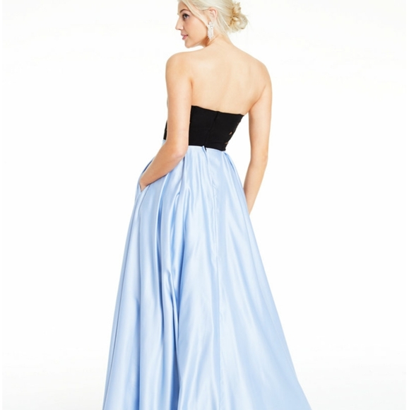 🆕️ Blondie Nites Strapless Dress Formal Gown - Picture 3 of 7